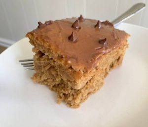 Healthy Vegan Peanut Butter Oat Cake - Homecooknblog