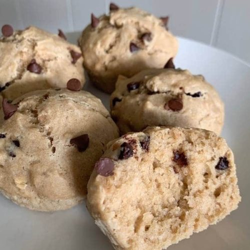 peanut butter oatmeal chocolate chip muffins