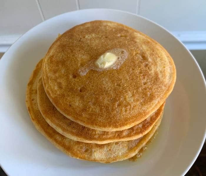 vegan cornbread pancakes