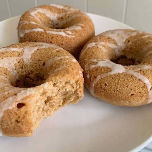 easy no yeast baked donuts