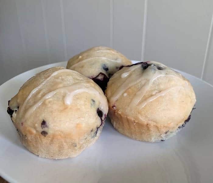 Yummy Blueberry Oats Greek Yogurt Muffins