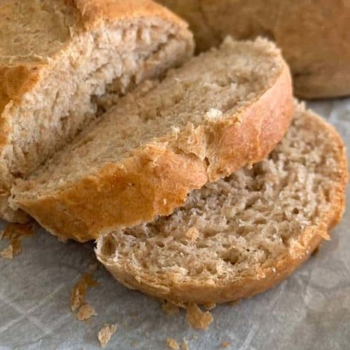 mouthwatering spelt and oat bread loaves