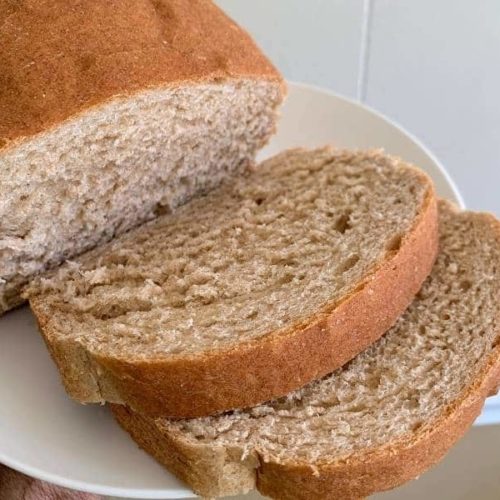 easy honey spelt sandwich bread