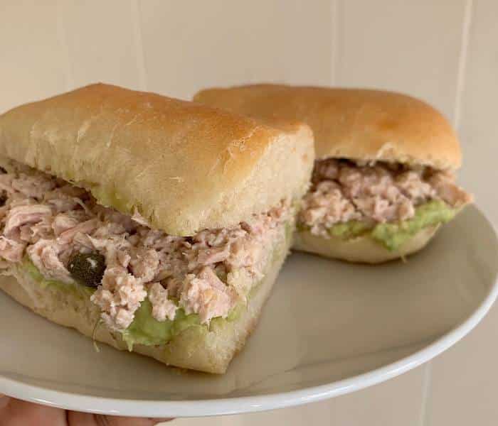 Super Quick and Tasty Tuna Avocado Sandwich