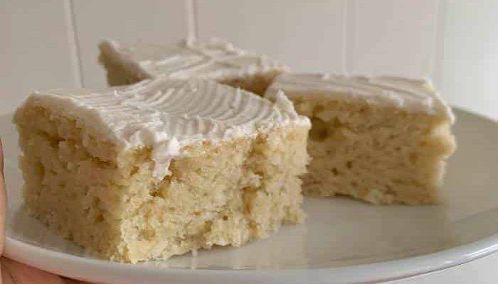 Crowd-Pleaser Vegan Vanilla Sheet Cake
