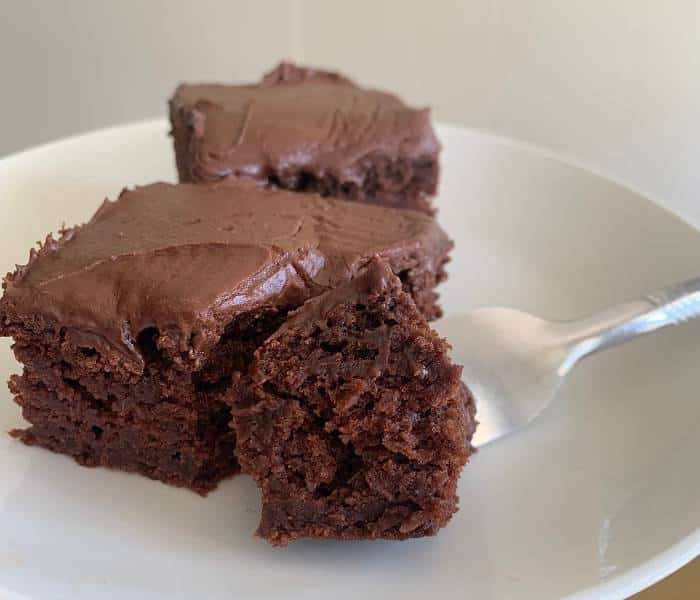 chocolate oat flour cake