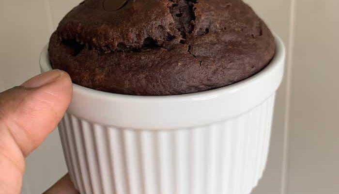 Chocolate Oat Mug Cake