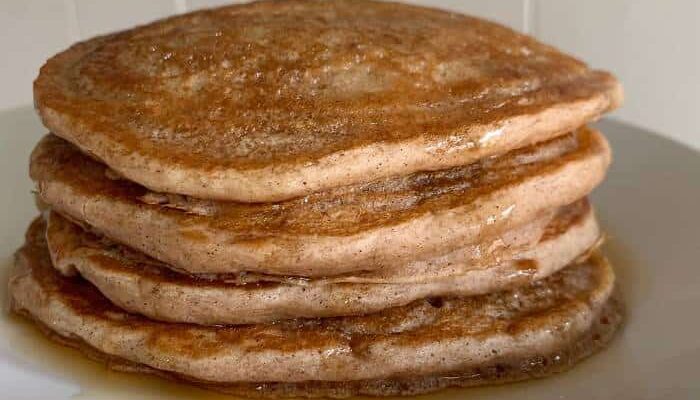 Vegan Applesauce Pancakes