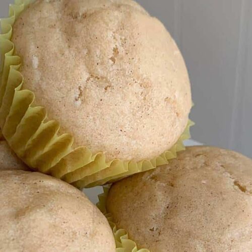 moist and healthy vegan applesauce muffins