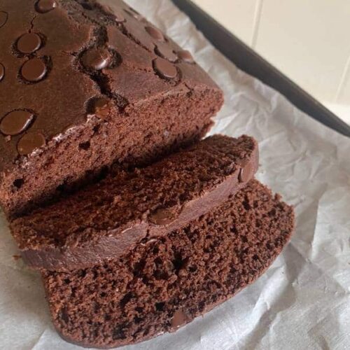 vegan chocolate loaf cake